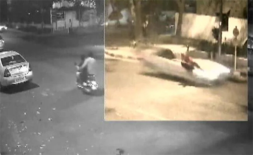 Mercede hit and run